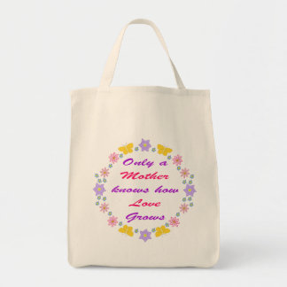 Mors dag Flowers och Butterflies Tygkasse