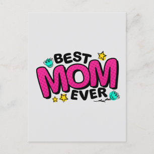 Mors dag för bästa Mamma någonsin Vykort