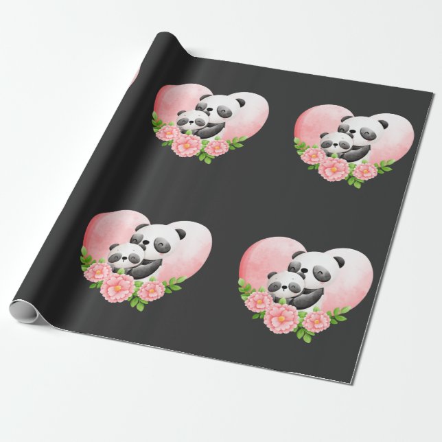 Mors dag för bästa Mor Presentpapper (Utrullad)