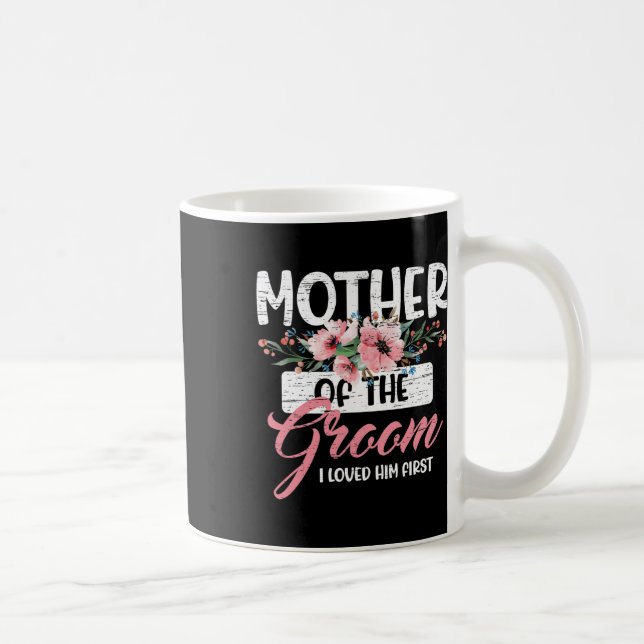 Mors dag för brudens mor Jag älskade honom först Kaffemugg (Höger)
