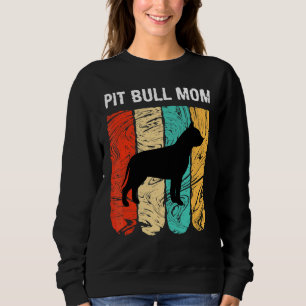 Mors dag för Hund Pit Bull Mamma T Shirt