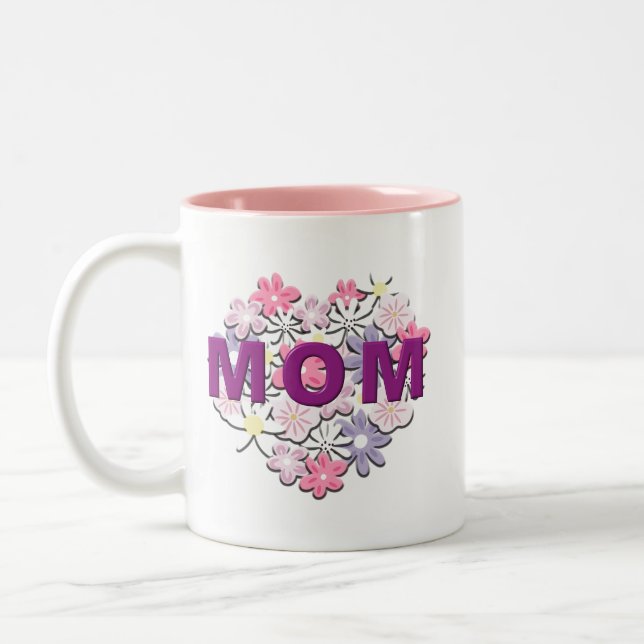 Mors dag för Mamma, Mor, Mamma Två-Tonad Mugg (Vänster)