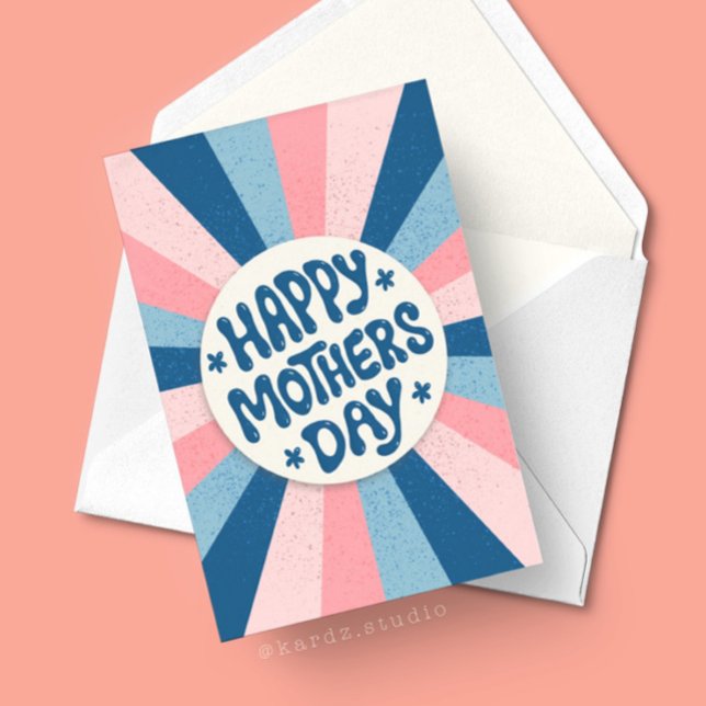 Mors dag för Roligt av personlig Kort (The image shows a 5x7 inch card. Find the same card with a message template in the same collection.)