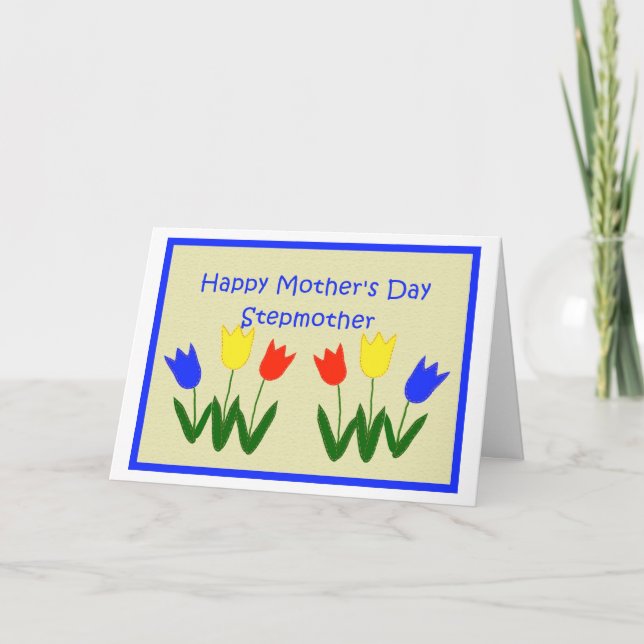 Mors dag för Stepmor Kort (Framsida)