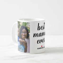 Mors dag-foto med bästa Mamma någonsin Kaffemugg