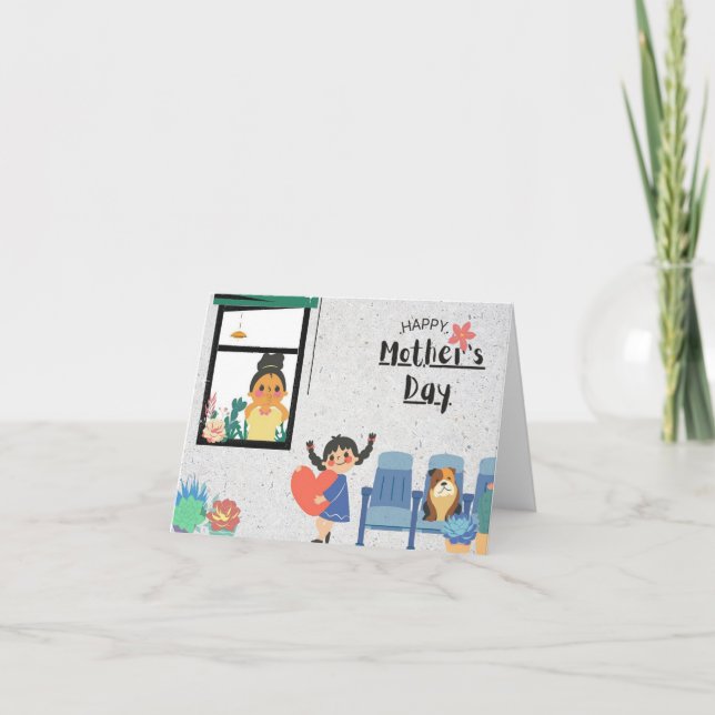 Mors dag från Child Tack Kort (Framsida)