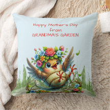 Mors dag från GRANDMA S GARDEN Funny Bird