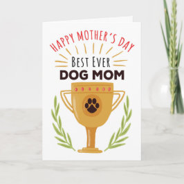 Mors dag från Hund - Bästa någonsin Hund Mamma! Kort
