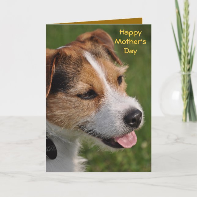 Mors dag från Hund Kort (Framsida)
