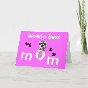 Mors dag från Hund Kort