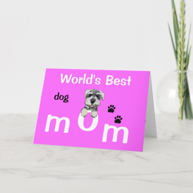 Mors dag från Hund Kort (Framsida)