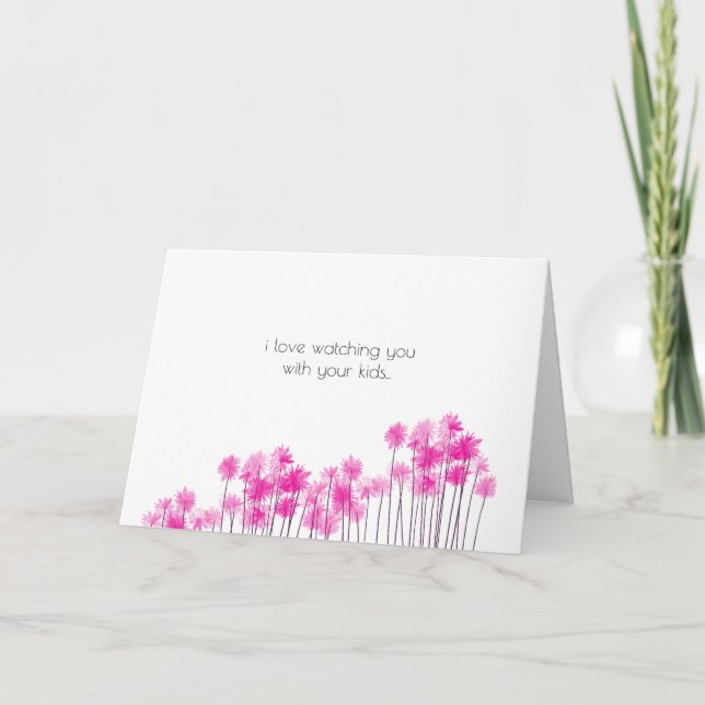 Mors dag Friend I kärlek Watching II Kort (Framsida)