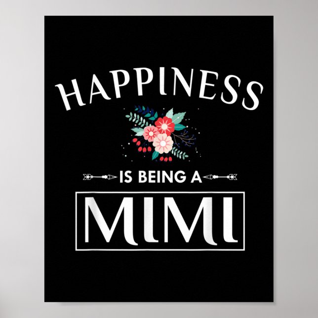 Mors dag Funny Humor Cute Graphic Quote Mimi Poster (Framsidan)