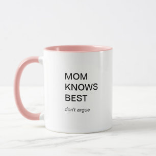 Mors dag Funny Modern Bästa Mamma Mugg