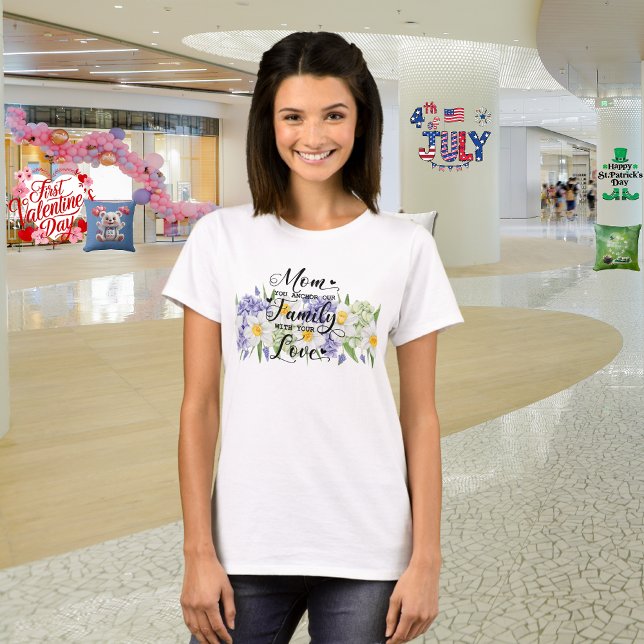 Mors dag ’Garden of Kärlek’ T-shirt (Skapare uppladdad)