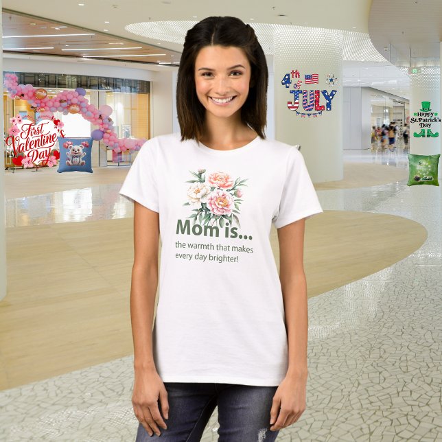 Mors dag ’Garden of Kärlek’ T-shirt (Skapare uppladdad)