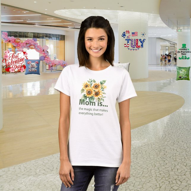 Mors dag ’Garden of Kärlek’ T-shirt (Skapare uppladdad)