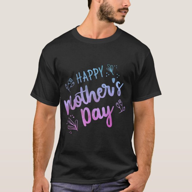 Mors dag gåvor från lycklig Mors dag T Shirt (Framsida)