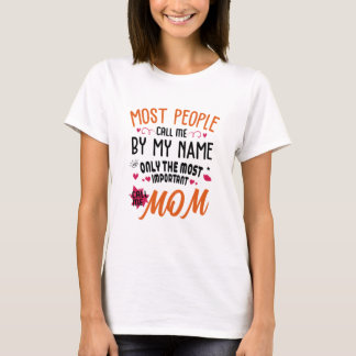 Mors dag-gåvor, t-shirts med Mor, mummin merch