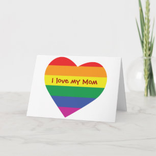 Mors dag Gay pride Kort