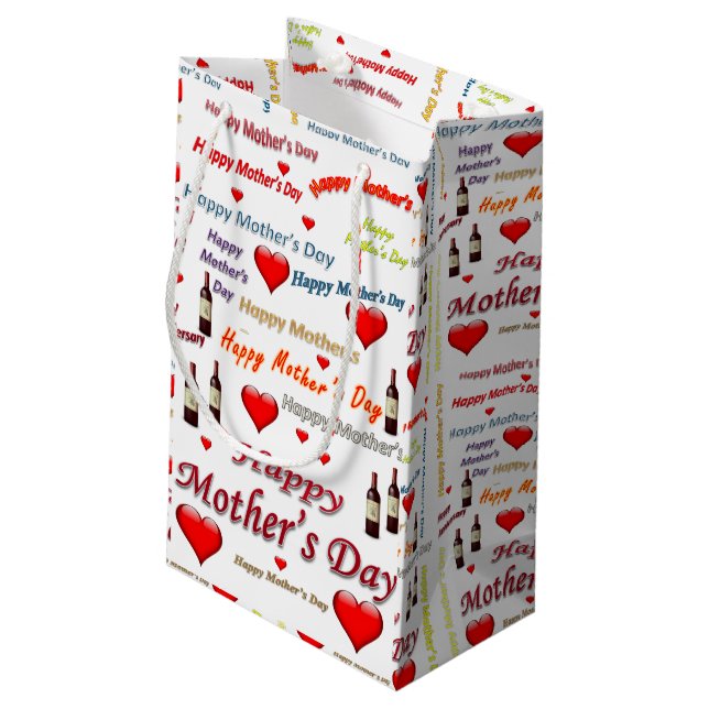 Mors dag Gift Bag (Baksidan Vinklad)