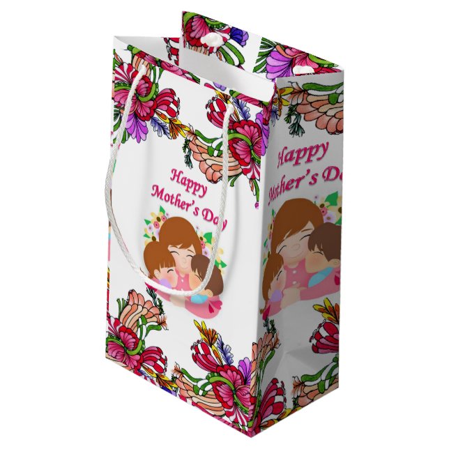 Mors dag Gift Bag (Baksidan Vinklad)