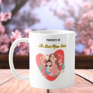 Mors dag Gift, Egendom i det bästa Mamma någonsin Kaffemugg