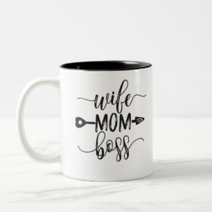 Mors dag Gift Ideas Maka Mamma Chef Två-Tonad Mugg