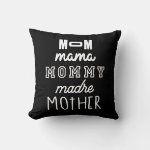 Mors dag Gift Mamma Mamma Mamma Madre Mor Kudde