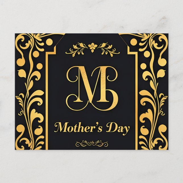 Mors dag Gift Märkre Vykort (Framsida)