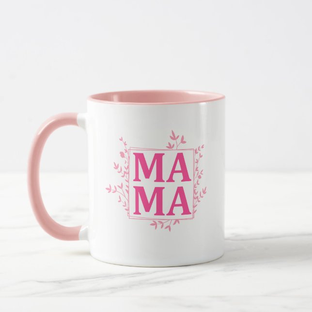 Mors dag Gift | #modersdag MAMMA Gift-kaffe Mugg (Vänster)
