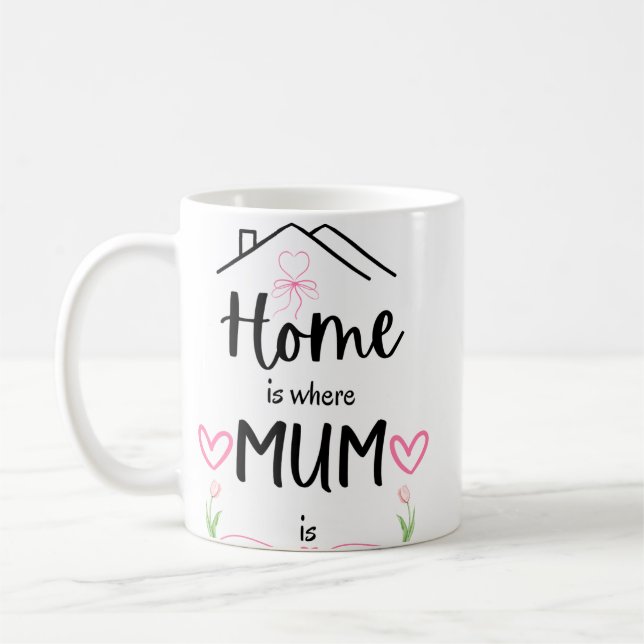 Mors dag Gift Mugg (Vänster)