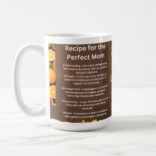 Mors dag Gift Recipe för Perfekten Mamma Mugg