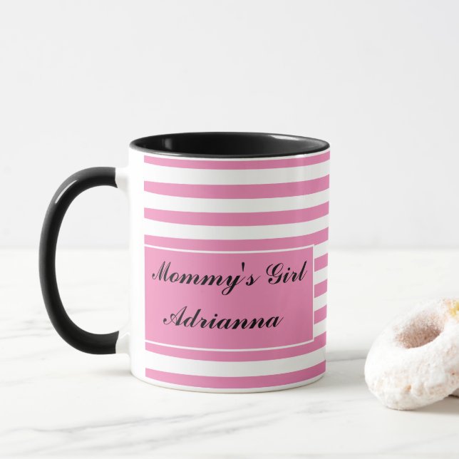 Mors dag Gifts Mamma om Flickans Personlig Cute Mugg (Med munk)