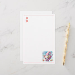 Mors dag Gnome Kärlek Brevpapper