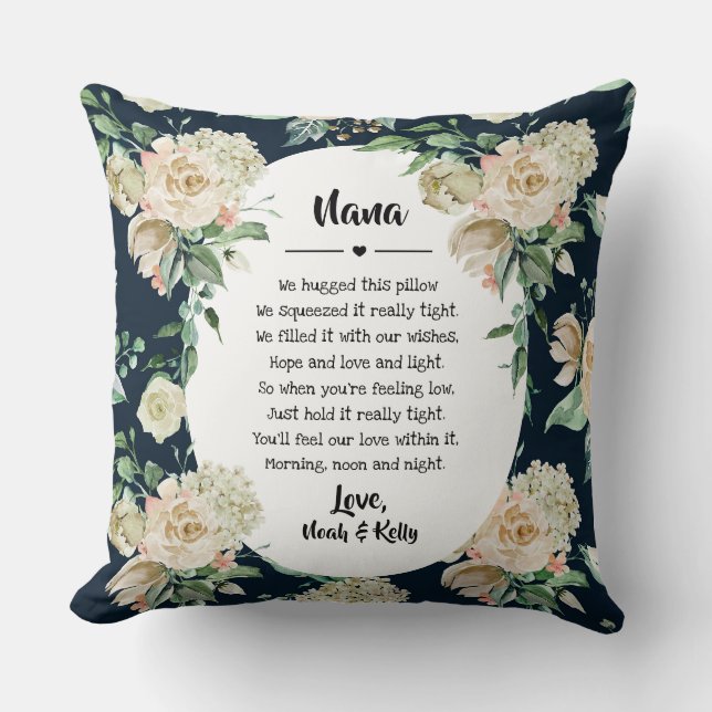 Mors dag Grandma Grammy Nana från Barnbarn Kudde (Framsida)