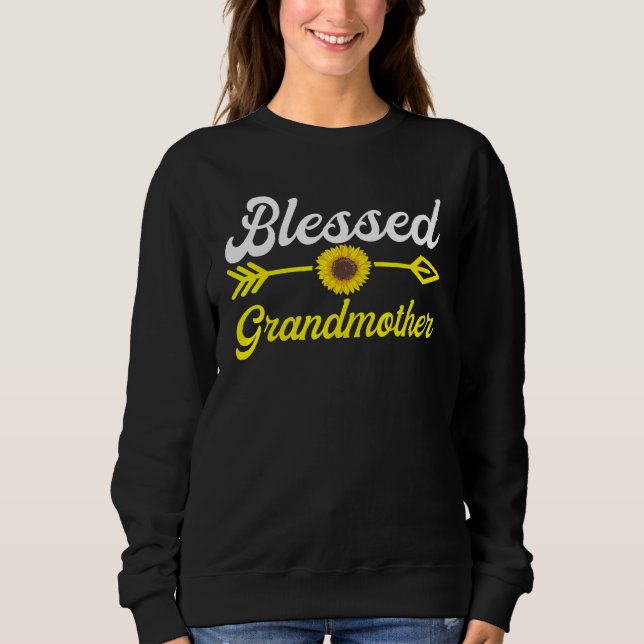 Mors dag Grandma välsignad till mormor T Shirt (Framsida)