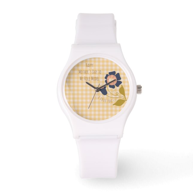 Mors dag,Grattis Mors Dag till min förebild Armbandsur (Framsida)