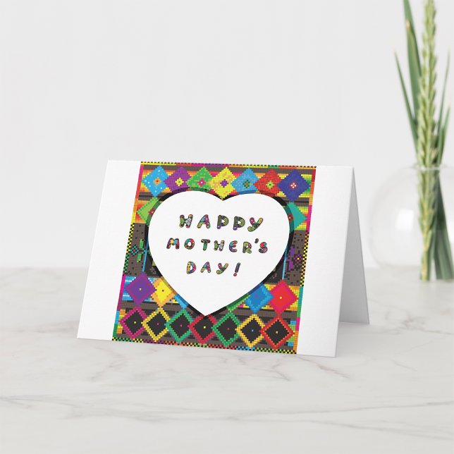 Mors dag gratulationskort kort (Skapare uppladdad)