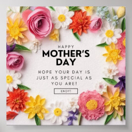 MORS DAG HÄLSNING ONLINE + POSTER