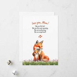 Mors dag-hälsningskort julkort