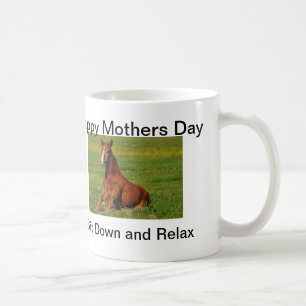 Mors dag hästmugg kaffemugg