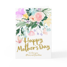 Mors dag Helgdag för delikat Blommigt