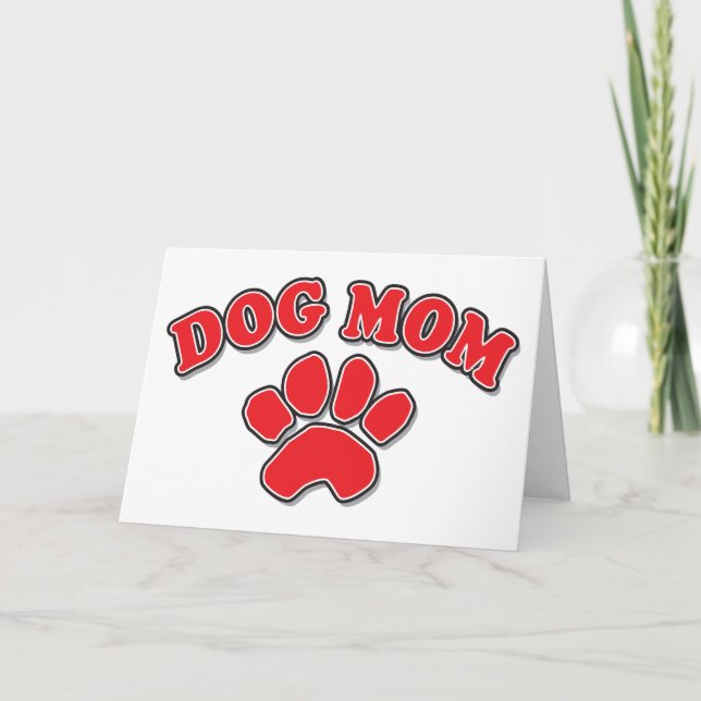 Mors dag Hund Mamma Kort (Framsida)