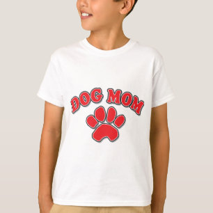 Mors dag Hund Mamma T Shirt