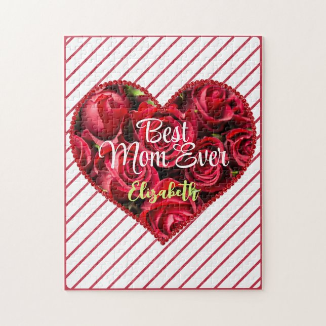 Mors dag i den moderna Eleganten Mamma någonsin Bl Pussel (Vertikal)