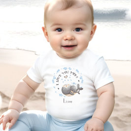 Mors dag I kärlek du mamma Personlig Namn T Shirt