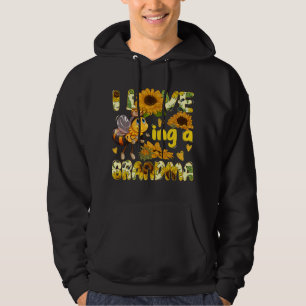 Mors dag I Kärlek som är en mormisk solrosbi Hoodie