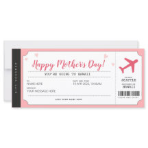 Mors dag-intyg om resetillstånd för påstigning