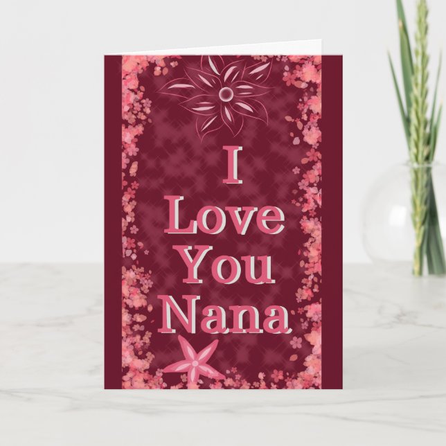 Mors dag, jag kärlek dig, Nana Kort (Framsida)